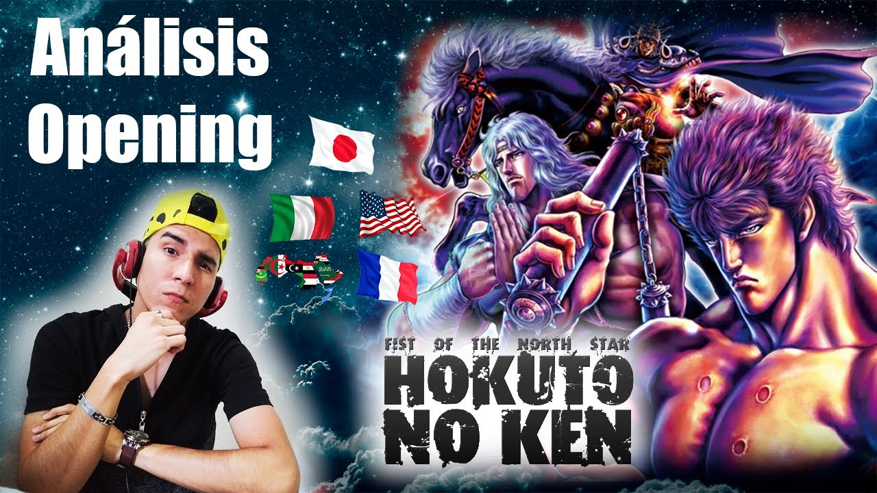 Reaction Opening Hokuto No Ken  (The fist of the north star) in 5 versions