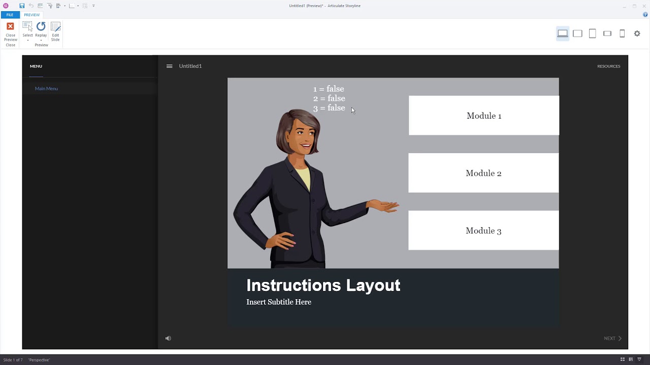 How to Lock & Unlock Navigation with Variables in Storyline