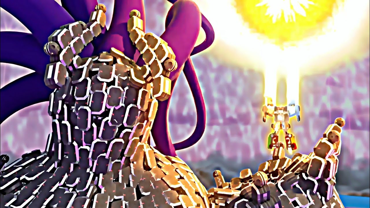 닥터 M+팝 vs 모든 합체 또봇