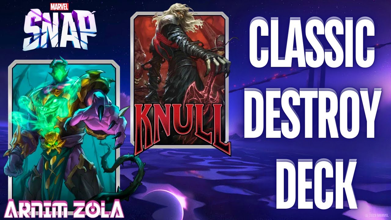 Cubes Galore !! Classic Destroy Deck Marvel Snap