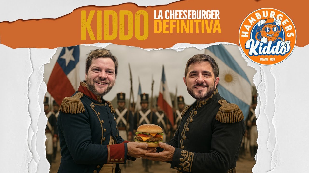 Simple: la mejor cheeseburger de BUENOS AIRES - KIDDO, por Burger Kid