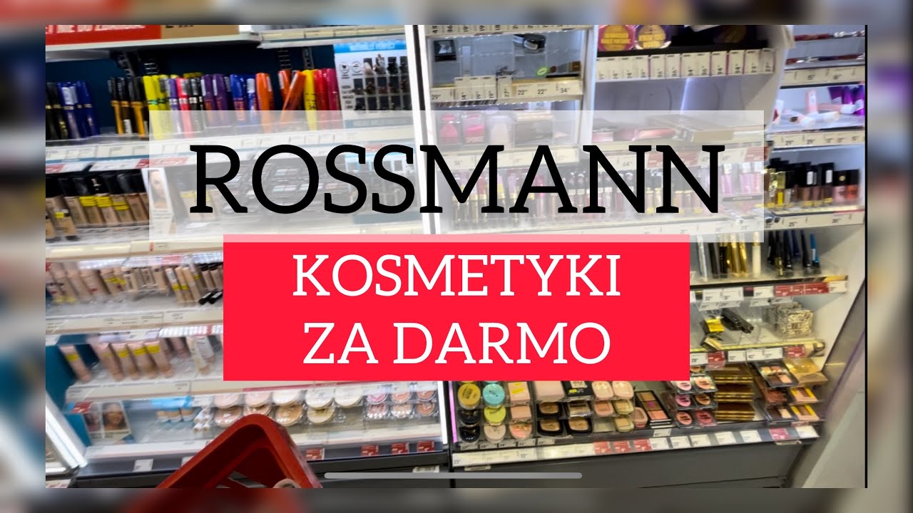 KOSMETYKI ZA DARMO❗️UKRYTA PROMOCJA❗️SPRAWDZAM PROMOCJE i PRODUKTY 📍ROSSMANN📍