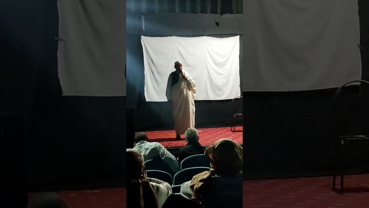 الشاعر امحمد الأبيض من ليبيا في سهرة مهرجان دوز الدولي للشعر الشعبي 2024