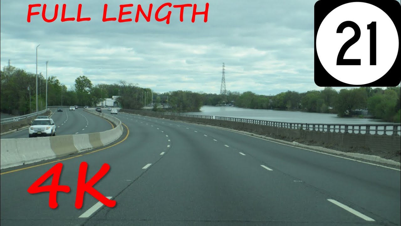 ⁴ᴷ NJ Route 21/McCarter Highway northbound [4K VIDEO]