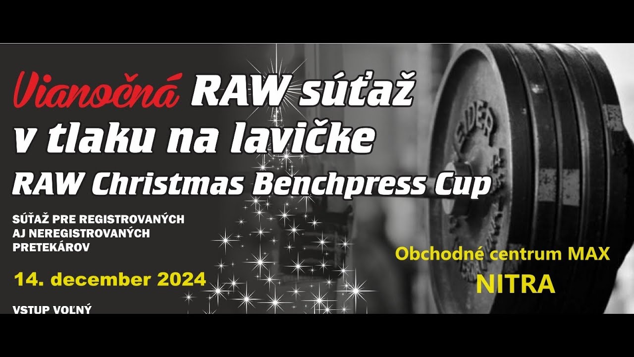 Vianočn&aacute; RAW s&uacute;ťaž - 14.12.2024 - Nitra