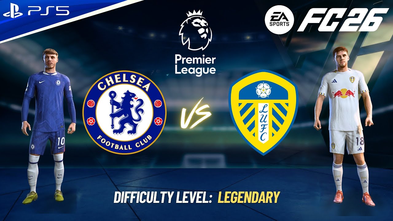 FC 26 - CHELSEA VS LEEDS FULL MATCH | PREMIER LEAGUE 25/26 | 4K60