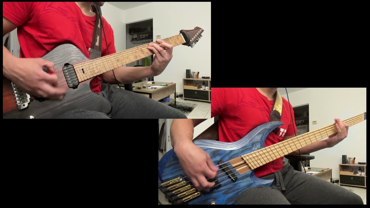 NEON ONI - xXSHINEXx (Cover Bass / Guitar / Drum / Synth)
