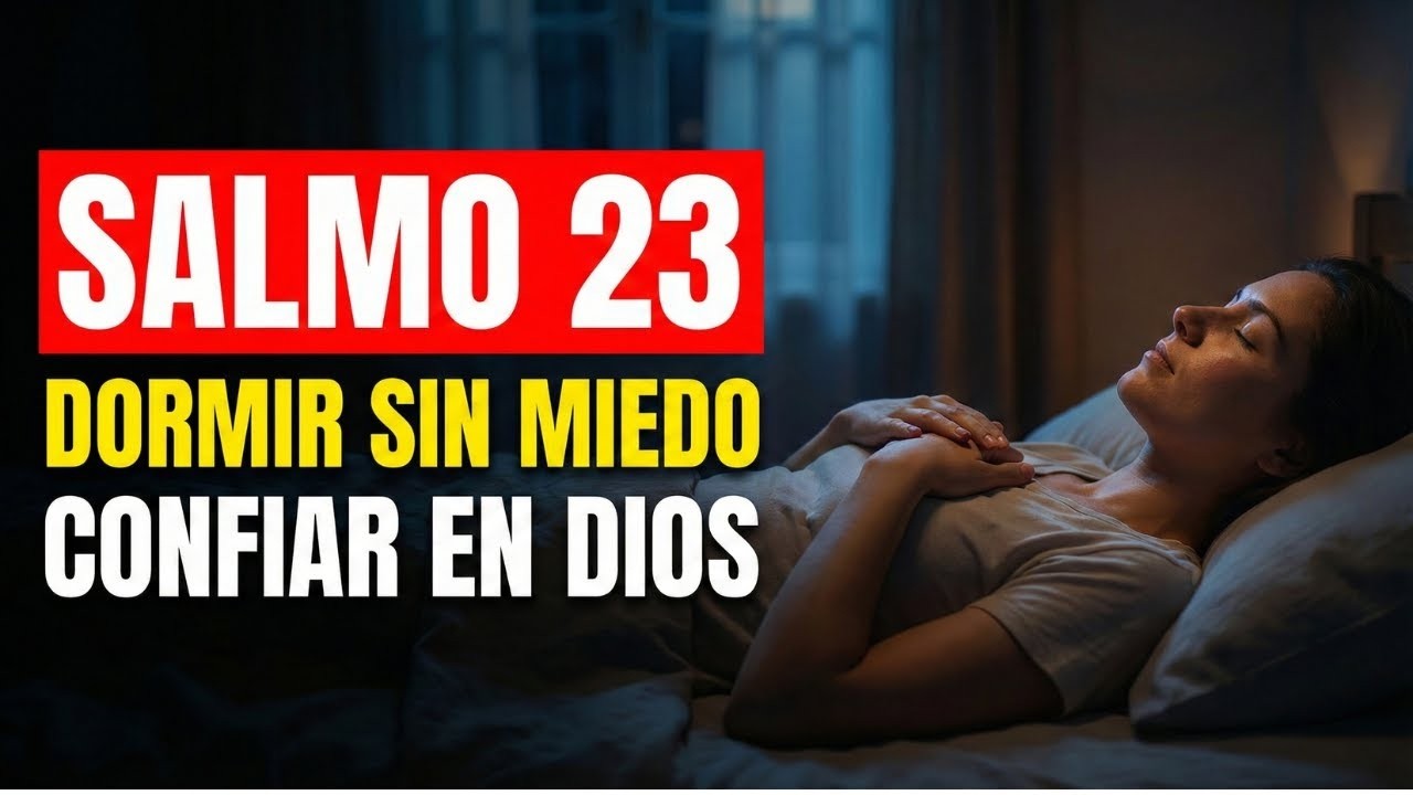 Salmo 23 La Oración Nocturna Para Dormir Sin Miedo y Confiar en Dios 🌙✨