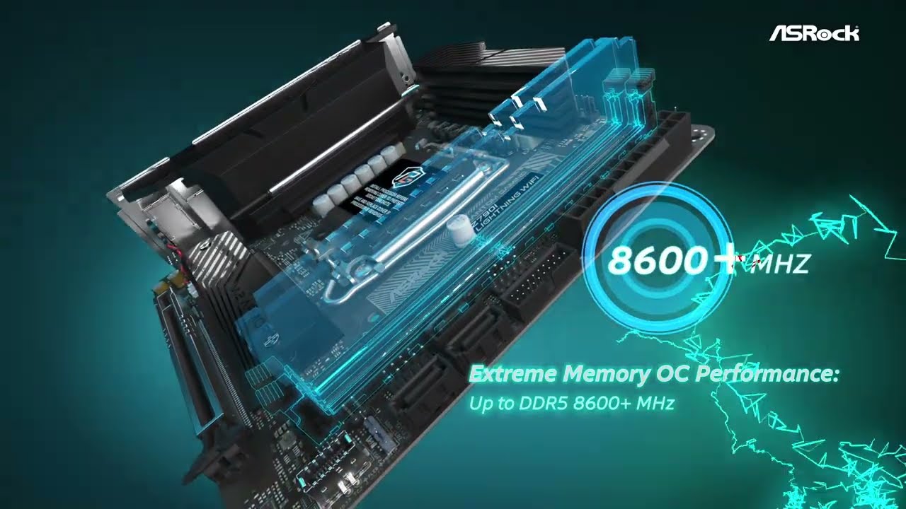 【Technology Unboxing】ASRock Z790I Lightning WiFi Breaks World Record with DDR5-8600 Support