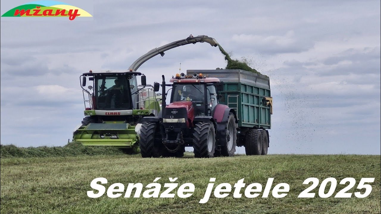 Senáže jetele 2025 CASE IH TRACTORS
