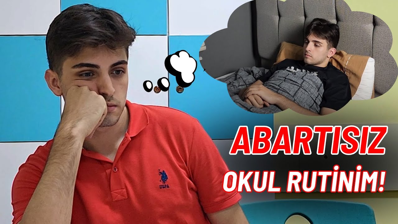 HAYVAN GİBİ ÇALIŞTIĞIM OKUL RUTİNİM! (Gizli Taktiklerim) | #yks #yks2024