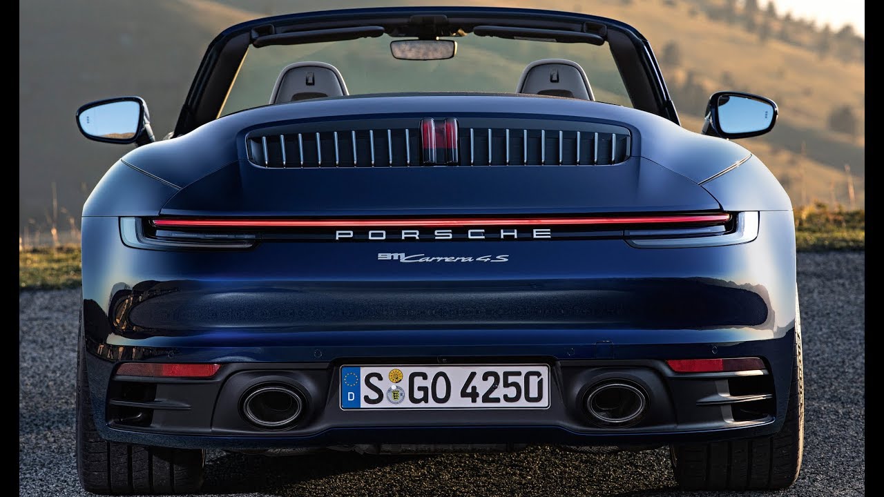 2020 Porsche 911 Carrera 4S Cabriolet 443 HP – More power and more tech