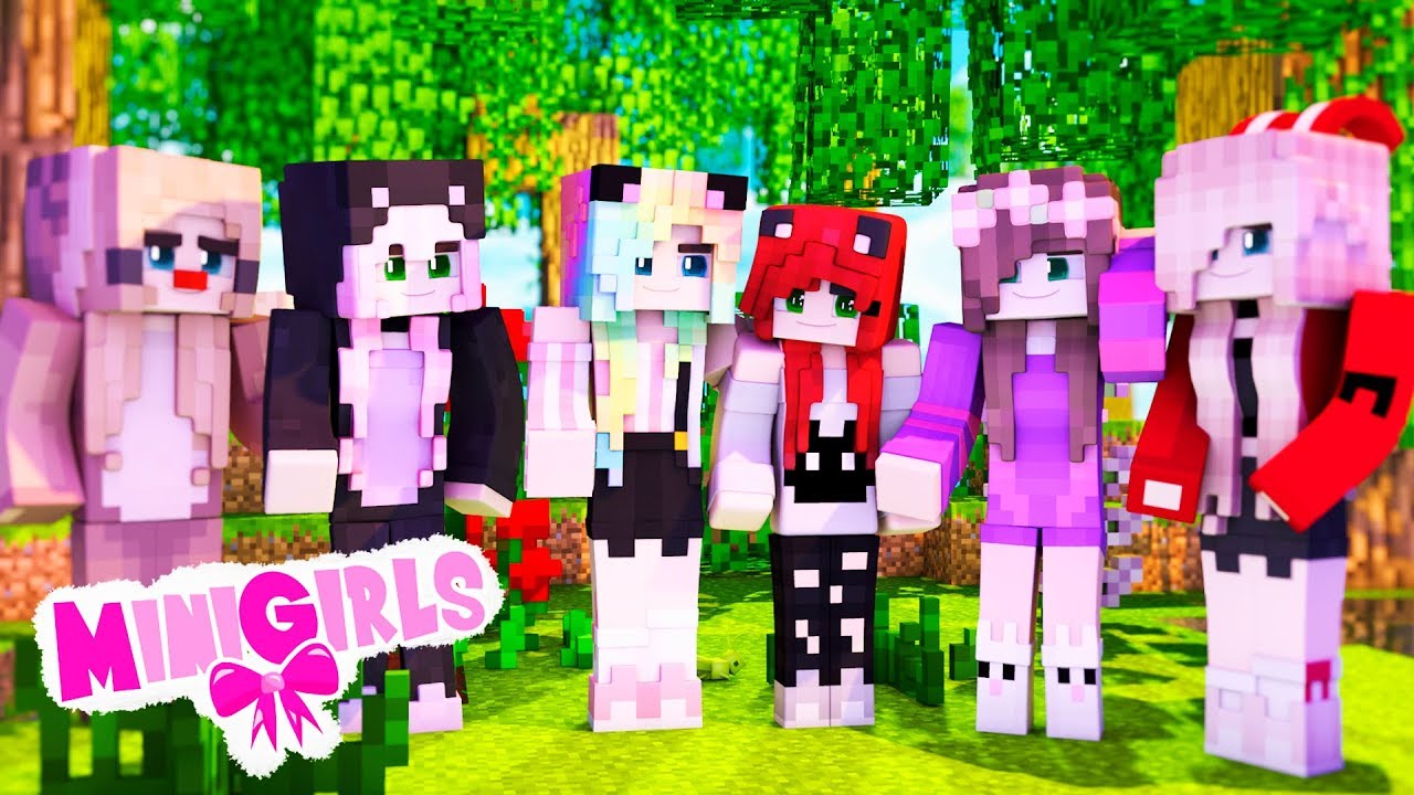🎀 NUEVA SERIE CON CHICAS!!! 🎀 MINIGIRLS cap. 1 serie de mods en minecraft survival