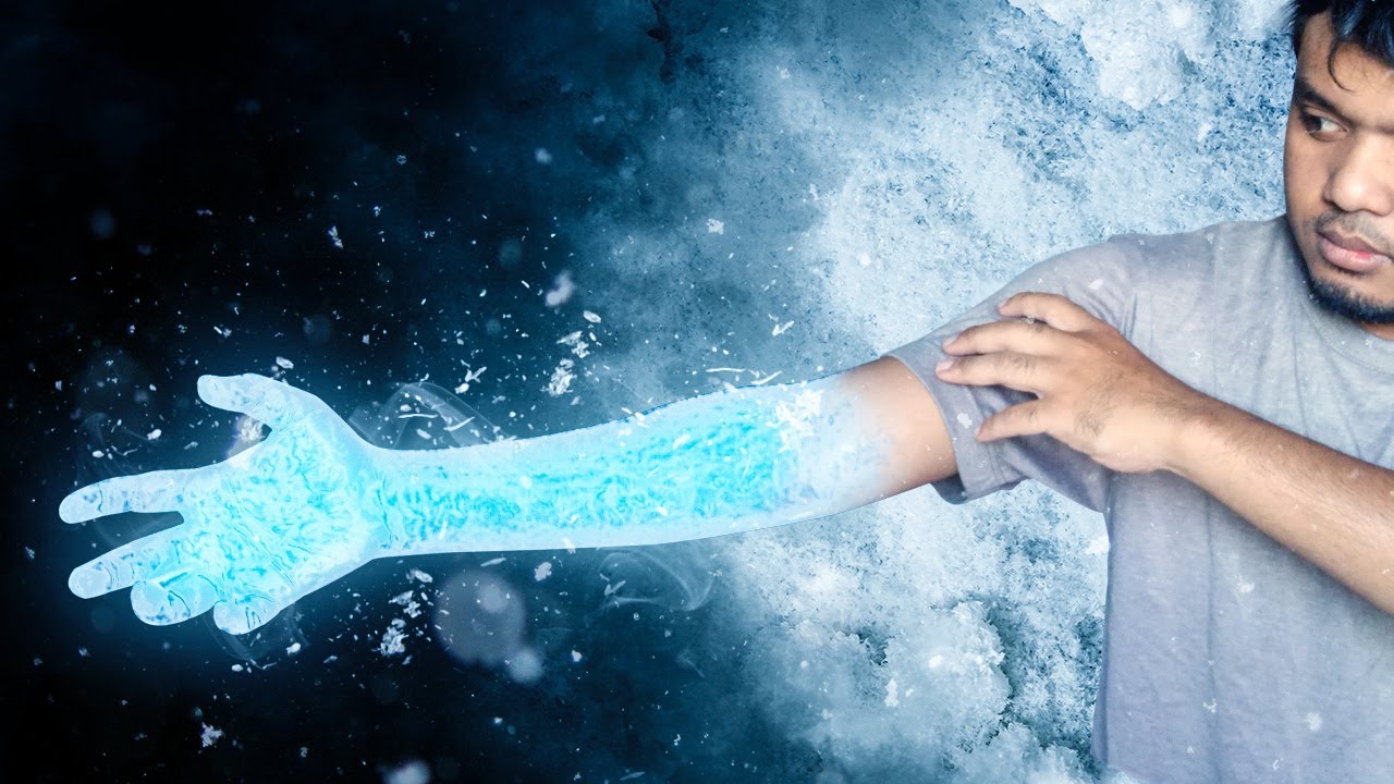how to make frost effect in photoshop || Ice Effect photoshop tutorial free psd file download
