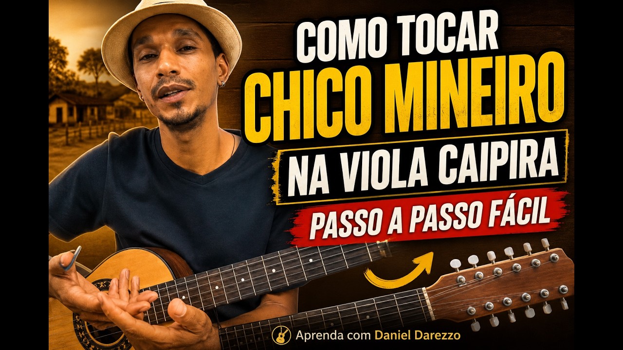 COMO TOCAR CHICO MINEIRO NA VIOLA CAIPIRA