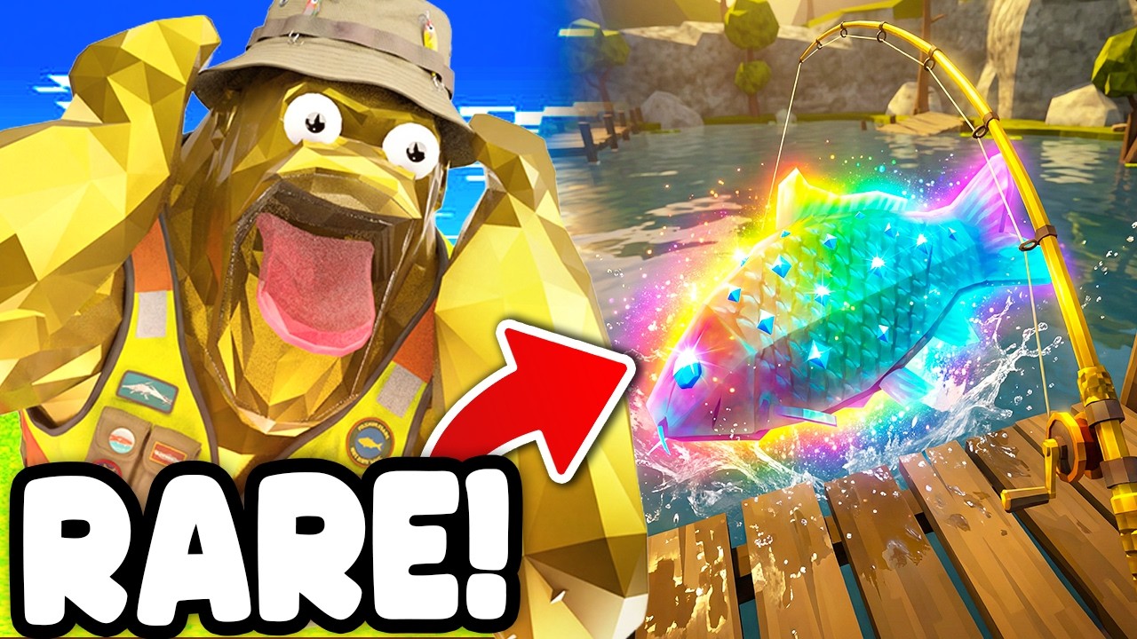I Caught the RAREST FISH in the NEW FISHING UPDATE! (Animal Company VR)