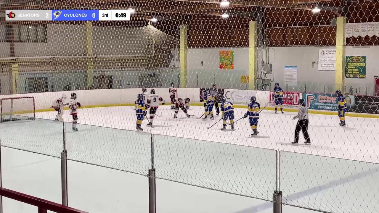 U18 AA: Ottawa Senators vs Carleton Place Cyclones