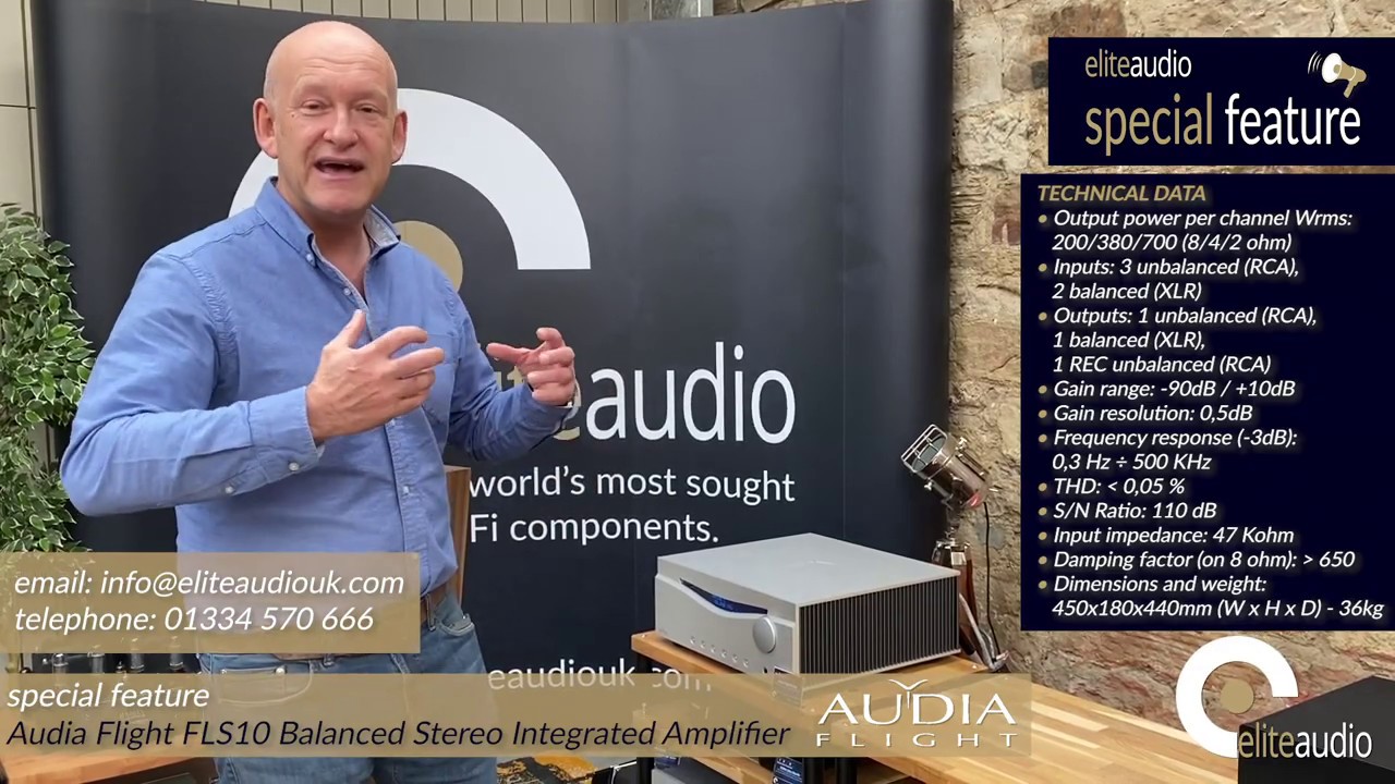 Special Feature - Audia Flight FLS10 Integrated Amplifier