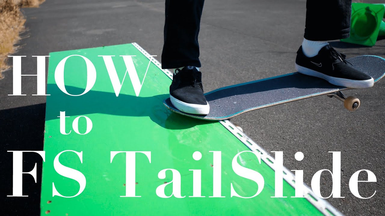 【ハウツーフロントサイドテールスライド】howto frontside tailslide
