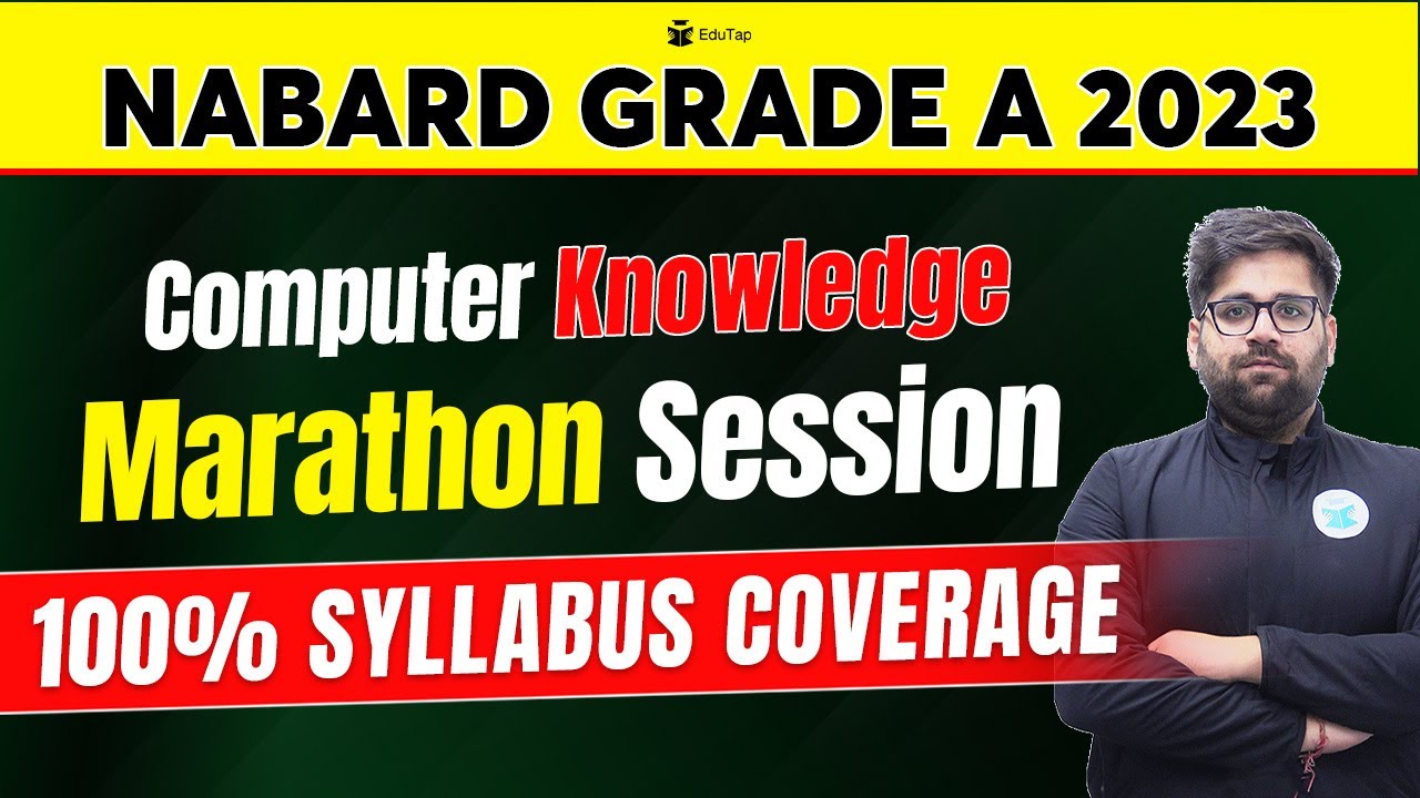 Computer Knowledge NABARD Grade A Preparation 2023 | Computer Syllabus Questions NABARD | EduTap