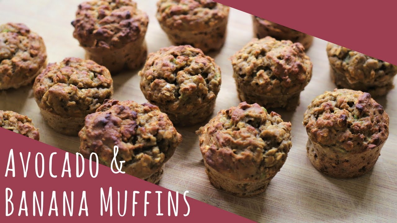 Easy Avocado & Banana Muffins | SNACK IDEAS | Baby Led Weaning