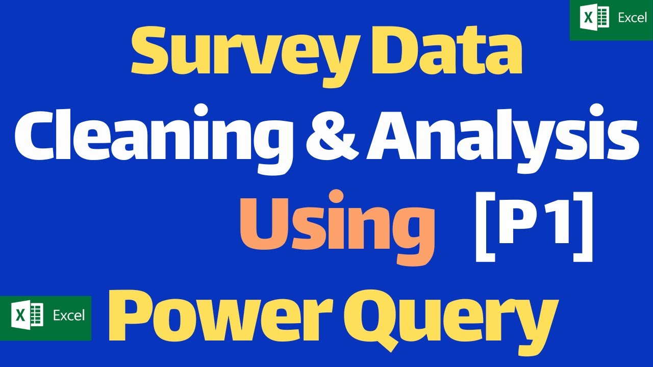 Очистка и анализ данных опроса с использованием Excel Power Query и сводных таблиц