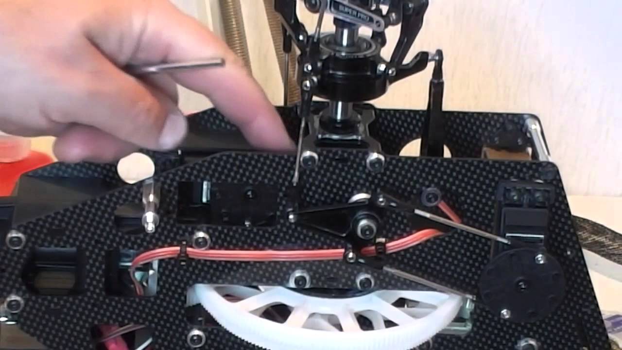 HEAD SET UP PART 1 of 3 Trex 600 ESP super Combo