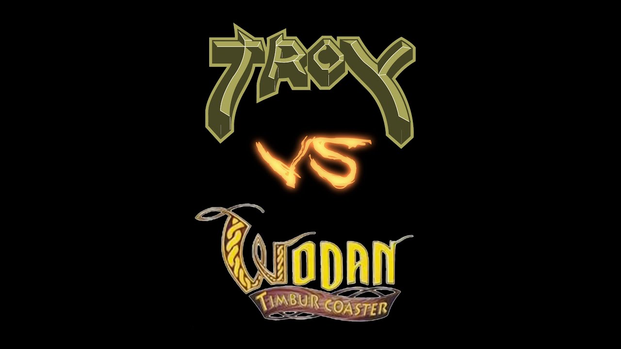 LE CHOC DES TITANS : TROY vs WODAN - On ride POV