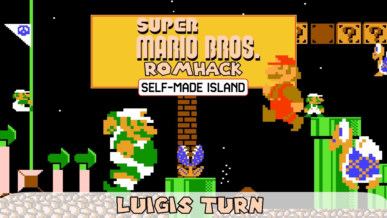Luigi's Turn • Super Mario Bros. ROM Hack