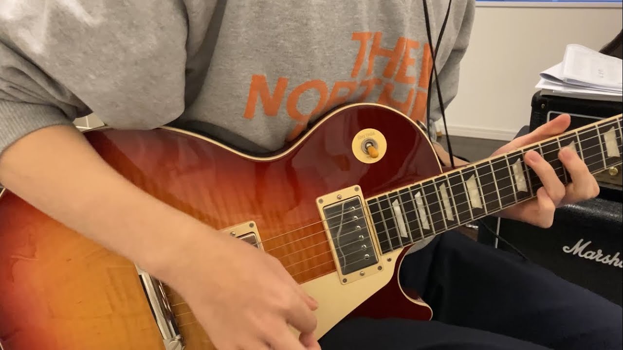 レスポールのロックな音が好きすぎる