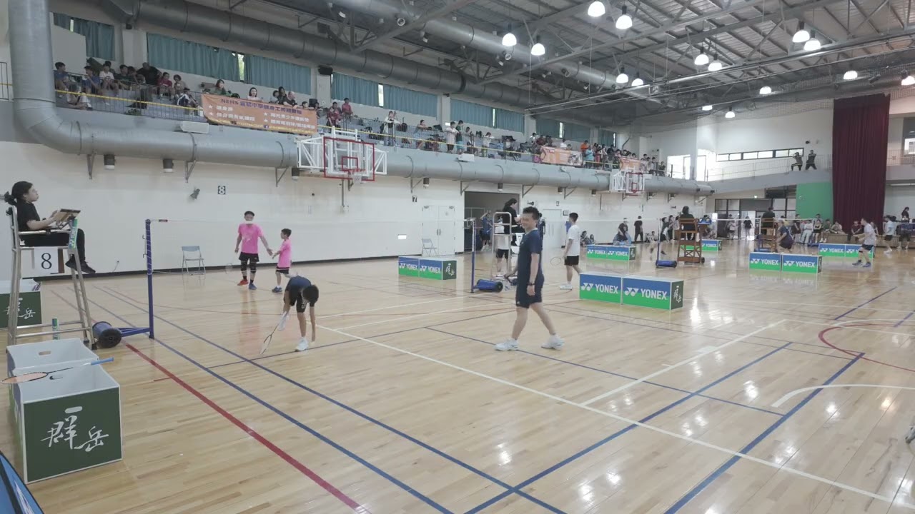 桃市仁和國小 vs 國立竹科實中 Frank Zac 10 04 2025群岳盃全國羽球分齡錦標賽