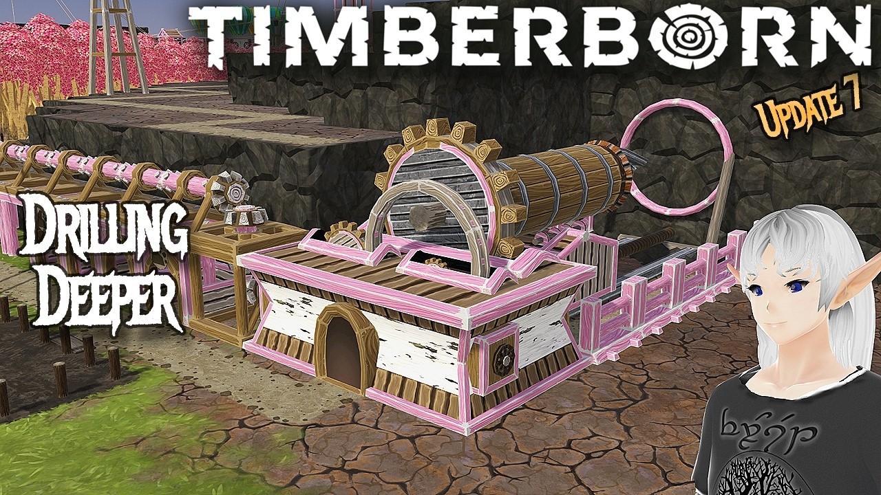 Drilling for Coal and Boosting Power – Timberborn Update 7 – Whitepaws Mod [E17]