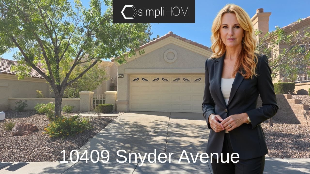 Move-In Ready Sun City Summerlin Home | 10409 Snyder Avenue | Las Vegas Real Estate