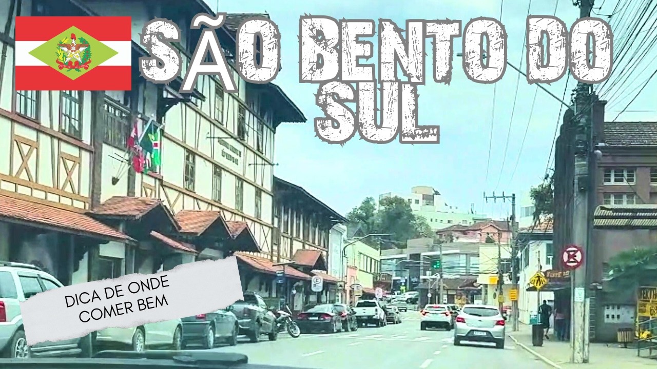 👉 Passeio de Carro por São Bento do Sul + Restaurante Bom e Barato que Vale a Parada!