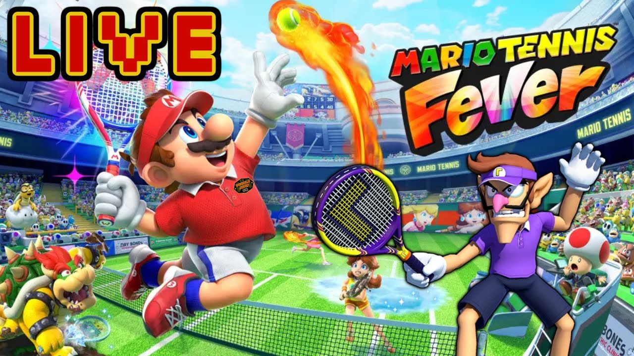LIVE | Όλοι Requiem, Εμείς... Τένις! | Mario Tennis Fever