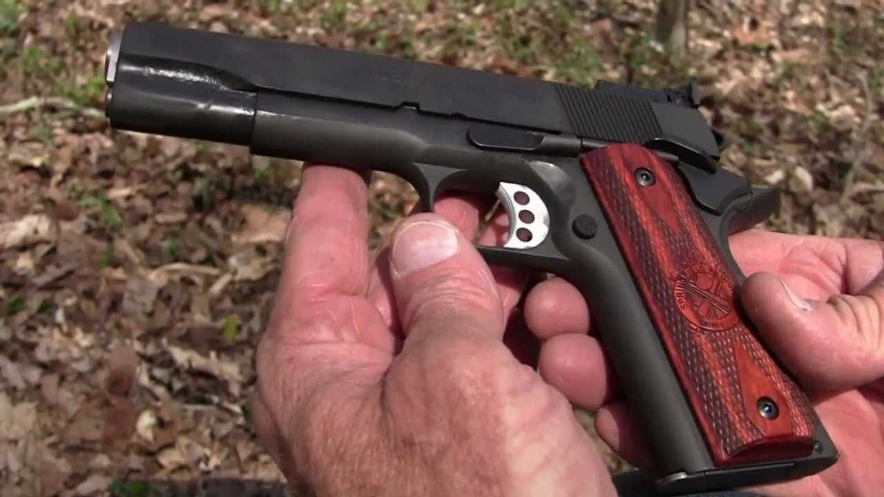 Springfield Range Officer  Close-up