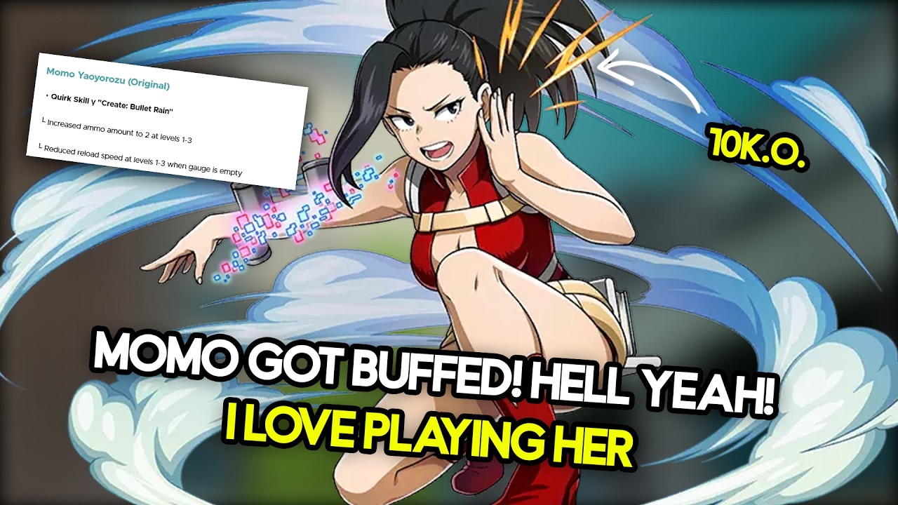 WE LOVE A GOOD MOMO BUFF! PLAYING HER IS ALWAYS SO FUN!
