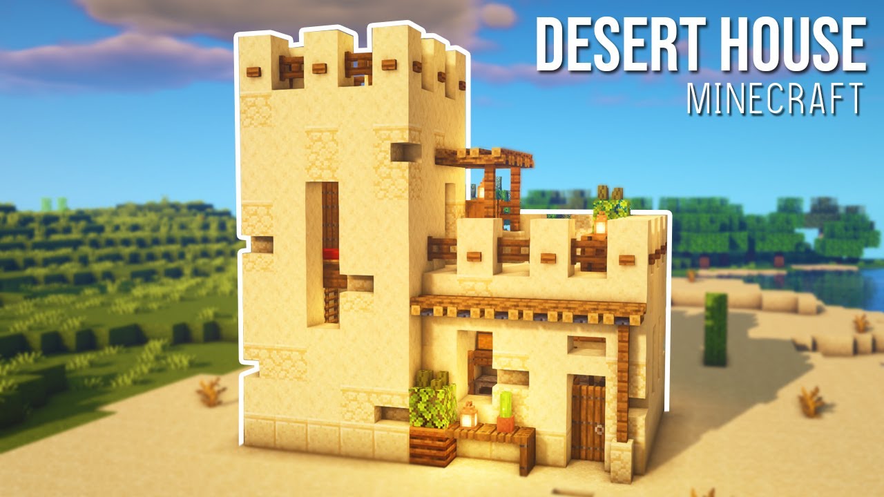 Minecraft : How to Build a Desert House