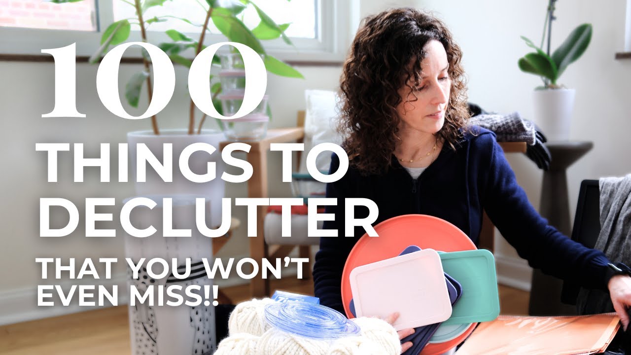 100 Things to DECLUTTER Right NOW | Minimalist Home