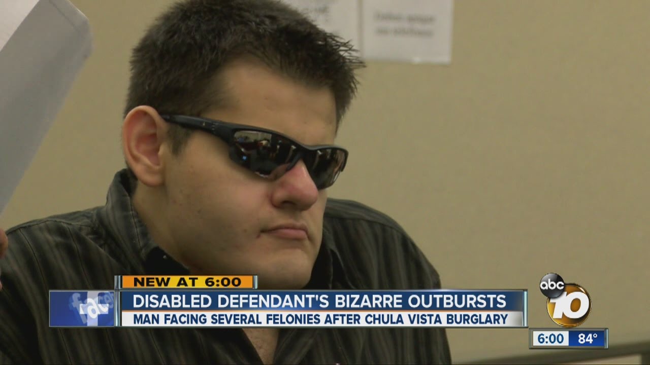 Disabled man accused of leading officers on chase appears in court