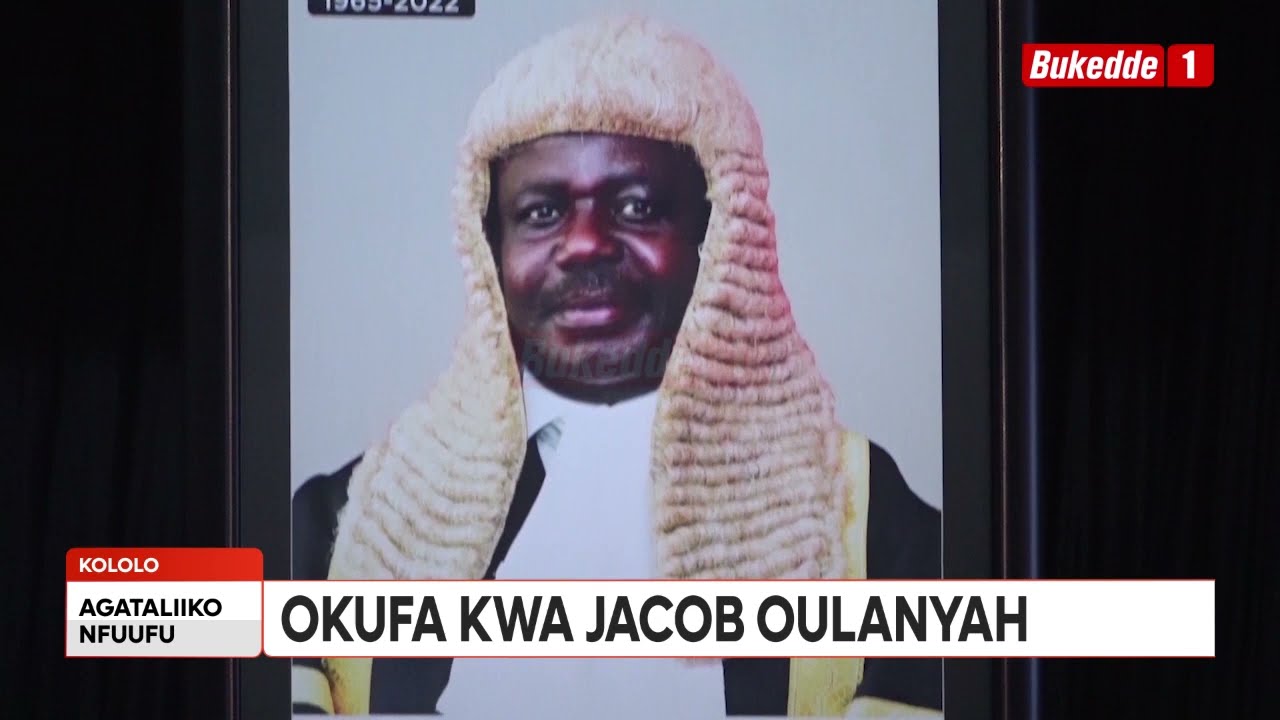 Agataliikonfuufu: Pulezidenti Museveni alidde mu ttama ku babitambuza ku kufa kwa Jacob Oulanyah