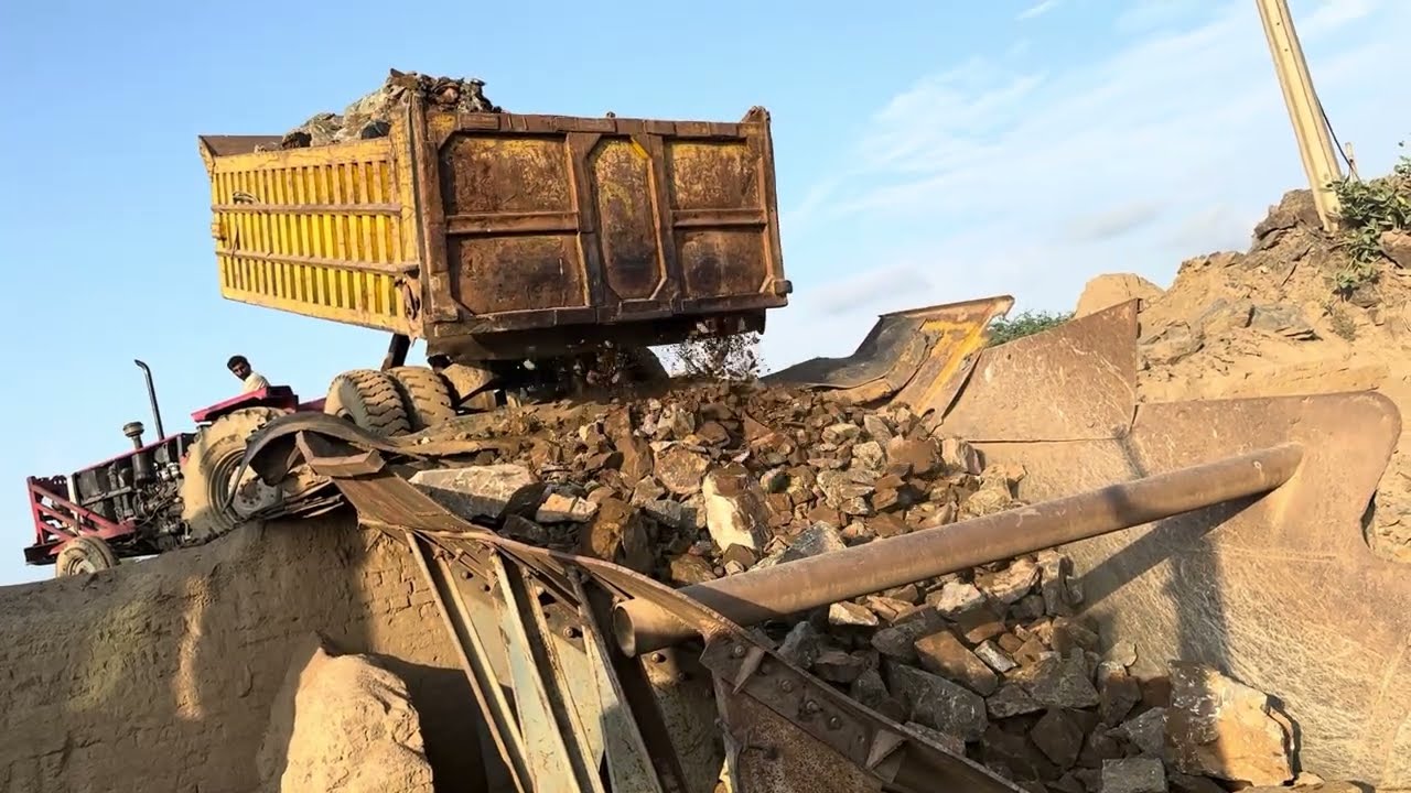 The Best Rock Crushing | Super Satisfying Stone Crushing | Hard Rocks Crushing | Rock Crusher 