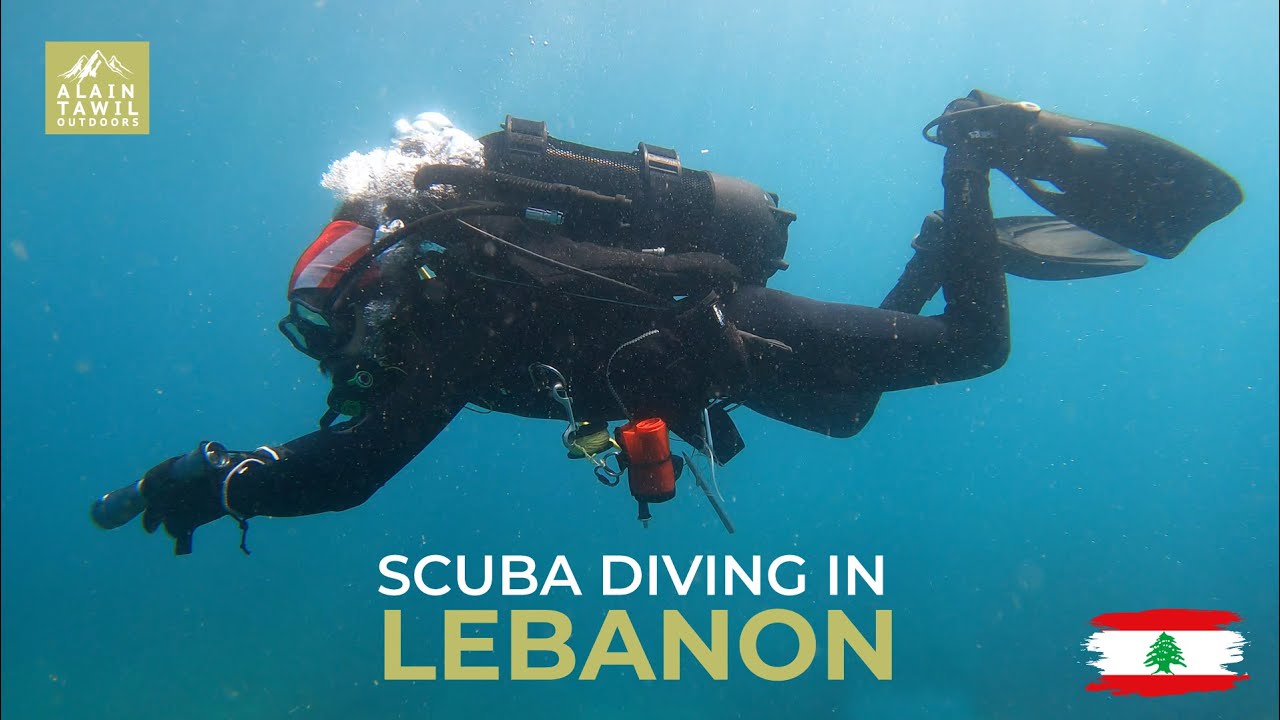 Scuba Diving In Al Helwe | Visit Lebanon: A Clear Oasis Under The Sea | 4K #scubadiving