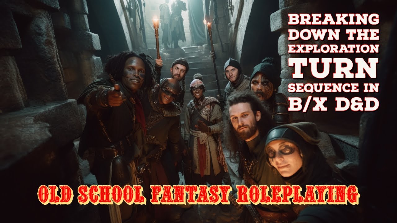 How Exploration Turns Work in B/X D&D (and OSE)