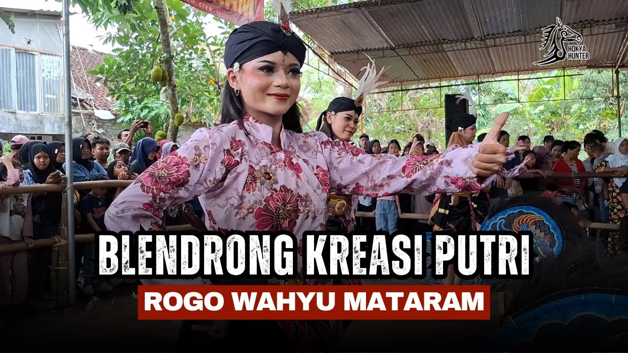 TAMPIL BEDA !! | JATHILAN ROGO WAHYU MATARAM BABAK PUTRI LIVE KREBET PART 1