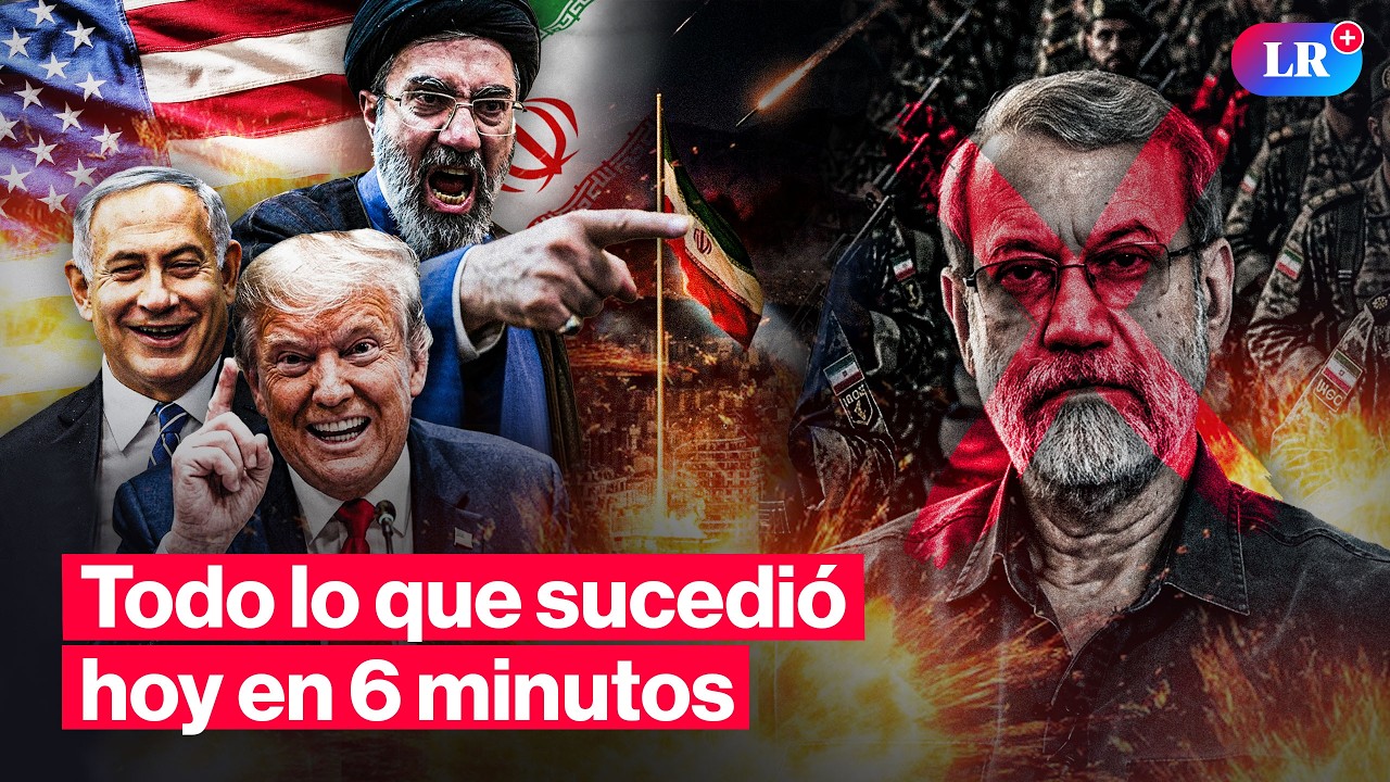 ¡Crisis en Irán! Eliminan a jefe de seguridad tras bombardeos | Noticias 17 de marzo del 2026 | #LR