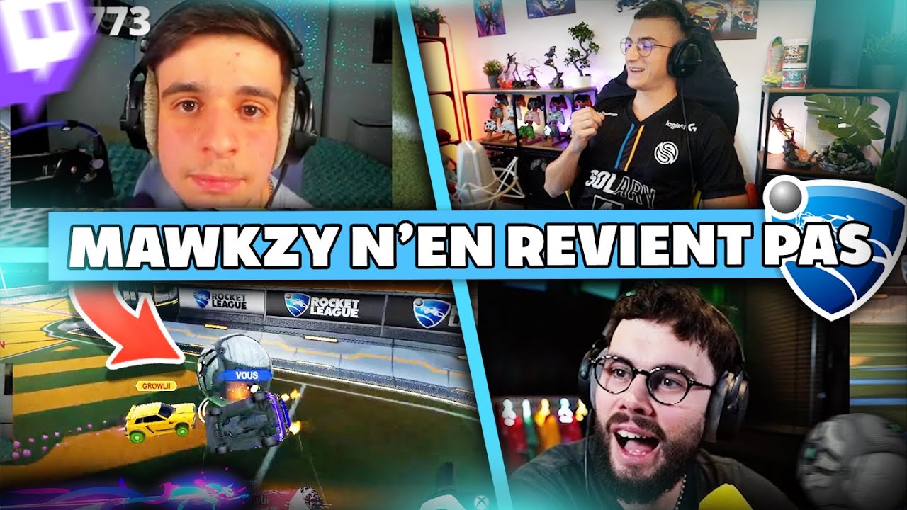 MAWKZY N'EN REVIENT PAS DE CE GOAL - Best of Rocket League FR #374 Réactions