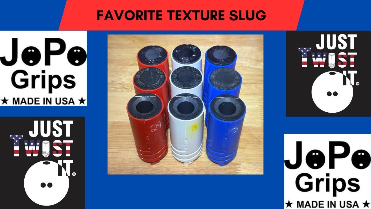 JoPo Grips- Interchangeable / Favorite Texture Slug