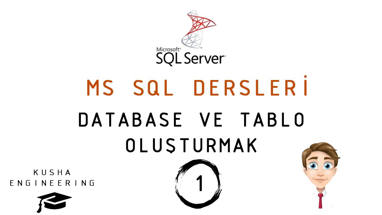 Database ve Tablo Oluşturmak // SQL  Dersleri - 1