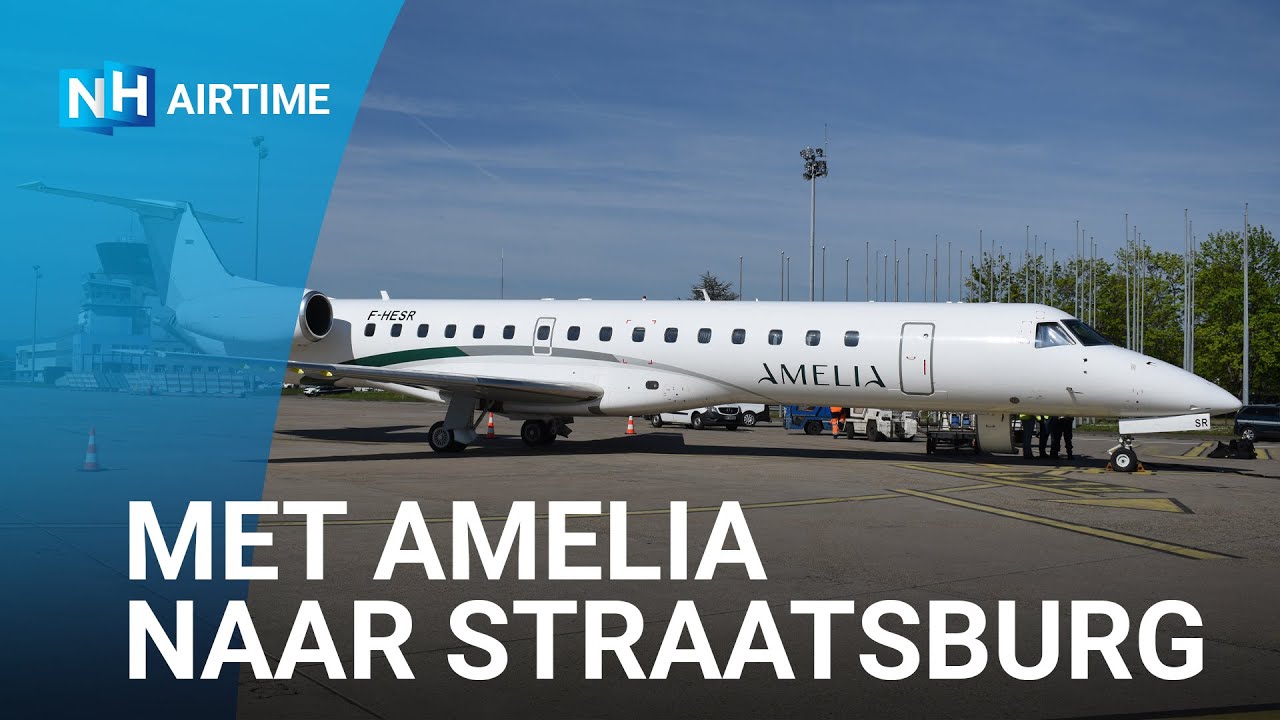NH AIRTIME S07E11 (NL) | NH Airtime: Met Amelia van Schiphol naar Straatsburg